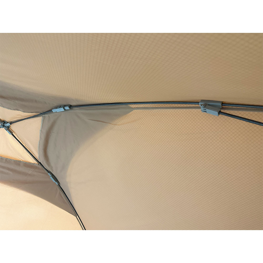 Garden Winds Custom Fit Replacement Canopy Top Cover Compatible with The E-Z Up Dome, Base 10' X 10', Canopy Top 8' X 8' Slant Leg - Upgraded Performance RIPLOCK 350 Fabric