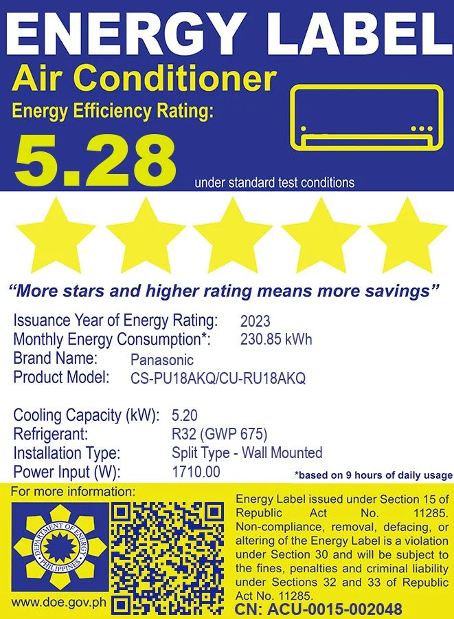 2 HP Split Air Conditioner Inverter with Convenient Controls