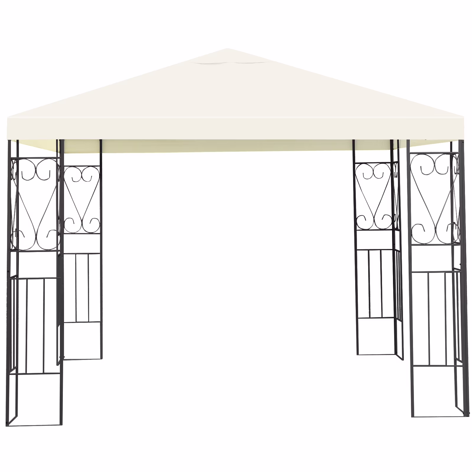 Topbuy 10′ x 10′ Large Outdoor Canopy Gazebo, sun-proof and drizzle-proof