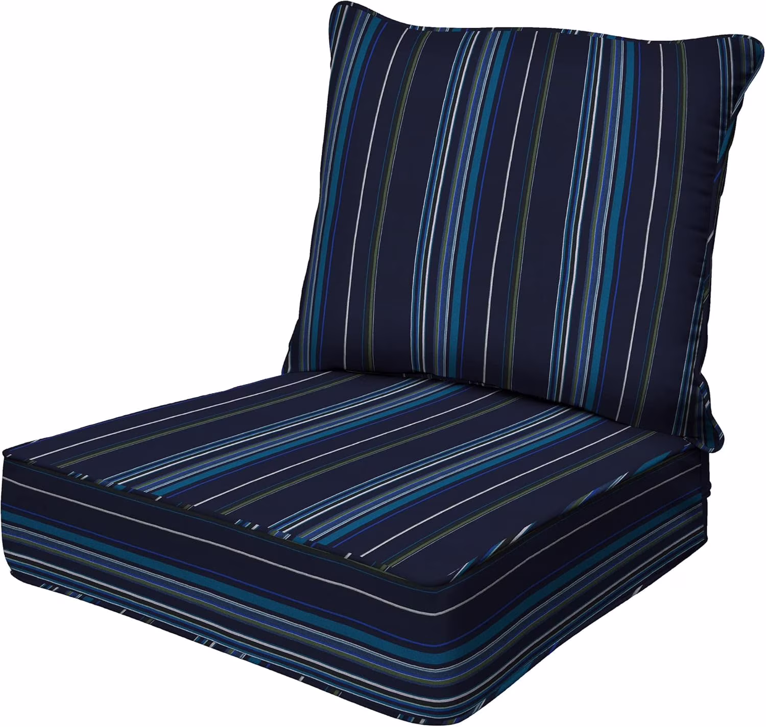 AWFHHT Outdoor Deep Seat, 24" W x 23" D, Zaire Outdoor Chair Cushion
