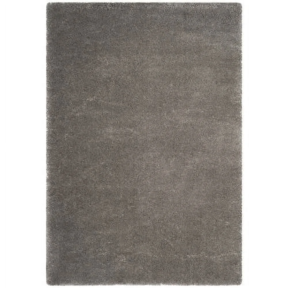 SAFAVIEH Colorado Tarek Solid Shag Runner Rug, Champagne, 2'3" x 8'