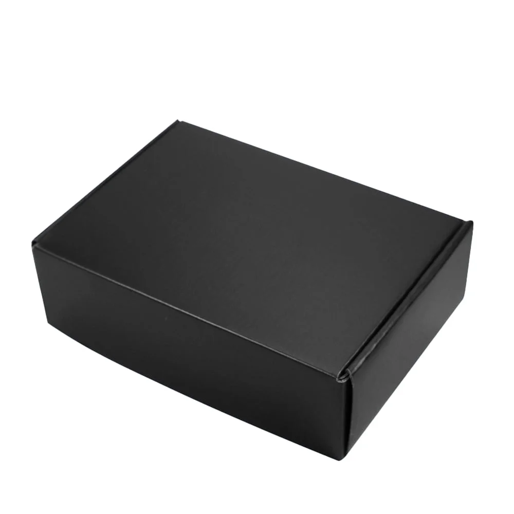 UCANPACK All Black Mailer Box 22 x 18 x 2.75″ – 25 Pack Deluxe Mailer Boxes for Small Business Packaging Boxes – Made in USA Corrugated Shipping Boxes