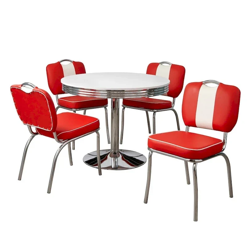 Simple Living Raleigh Retro 5-piece Dining Set