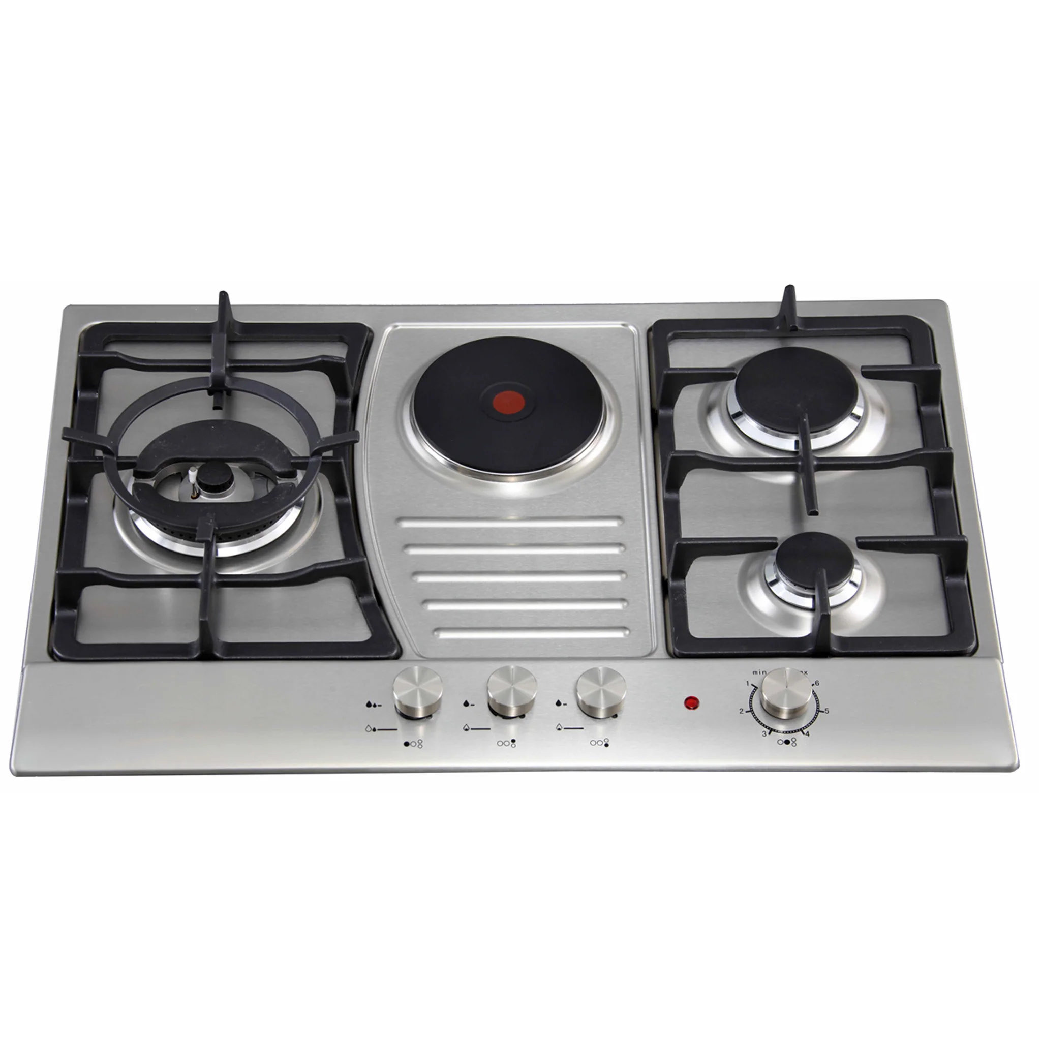 Cooktop with Versatile Cooking Features