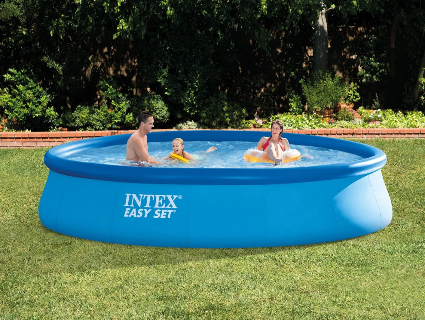 Intex 10′ x 30″ Easy Set Above Ground Inflatable Swimming Pool