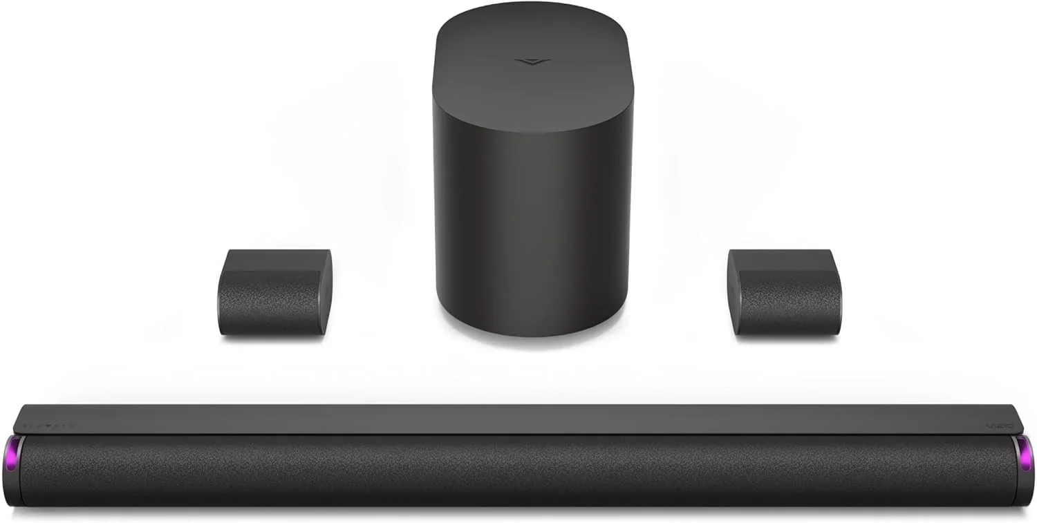 VIZIO Elevate SE 5.1.2 Soundbar With Wireless Subwoofer, Dolby Atmos – 2024