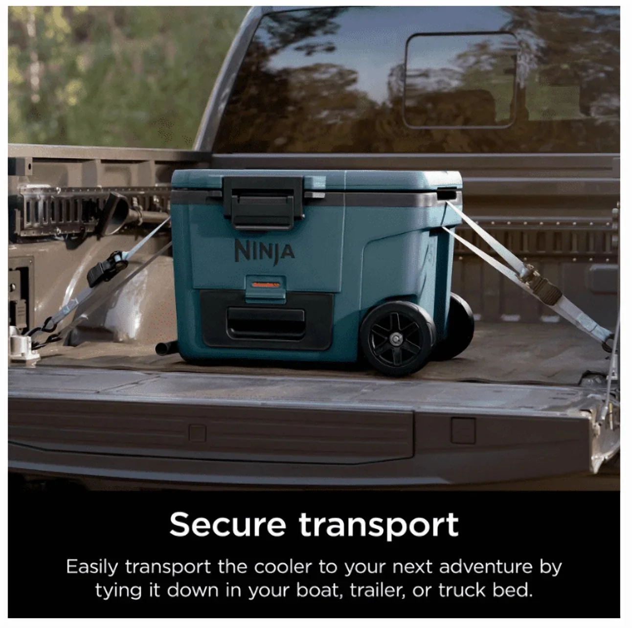 Ninja FrostVault 45QT Wheeled Cooler, Ocean Blue - FB245AOB