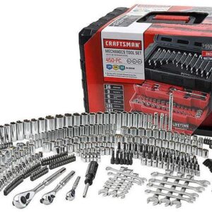 Craftsman 450-Piece Mechanics Set, Ratchet Socket Hand Wrench