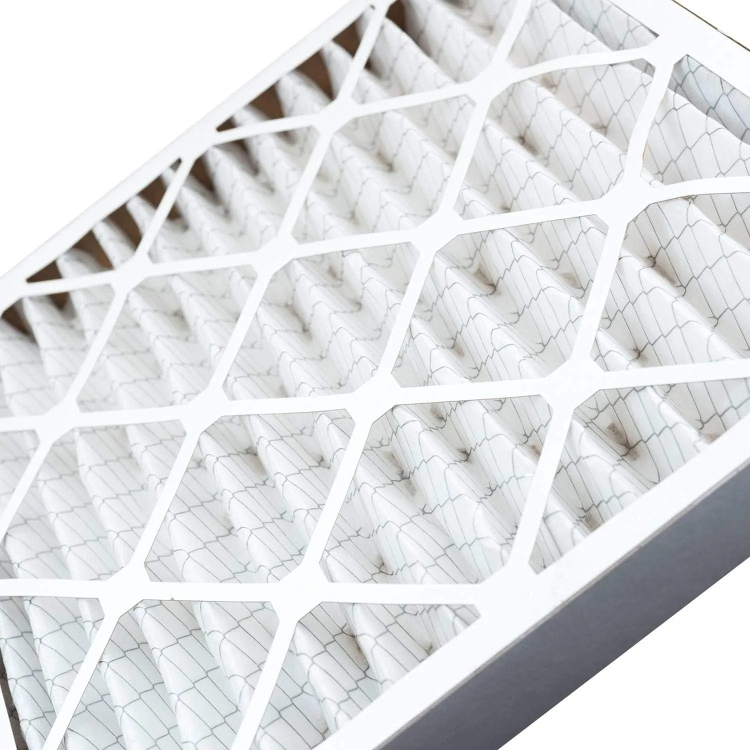 Filter King 16x25x4 Air Filter - 5-PACK - MERV 8 HVAC Pleated A/C Furnace Filters - MADE IN USA - Actual Size: 15.5 x 24.5 x 3.75"