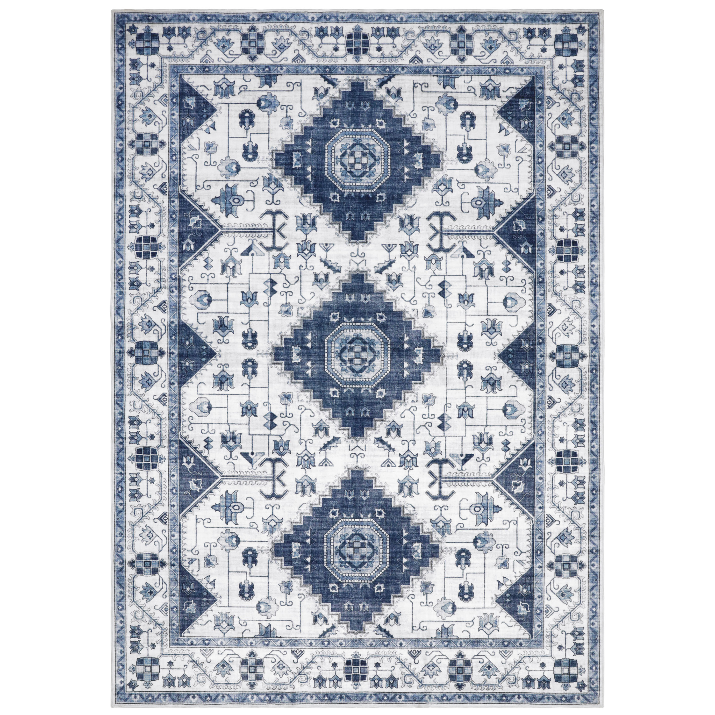 Wyatt & Ash Washable Indoor Area Rug, Cyrus 7'10' x 10'