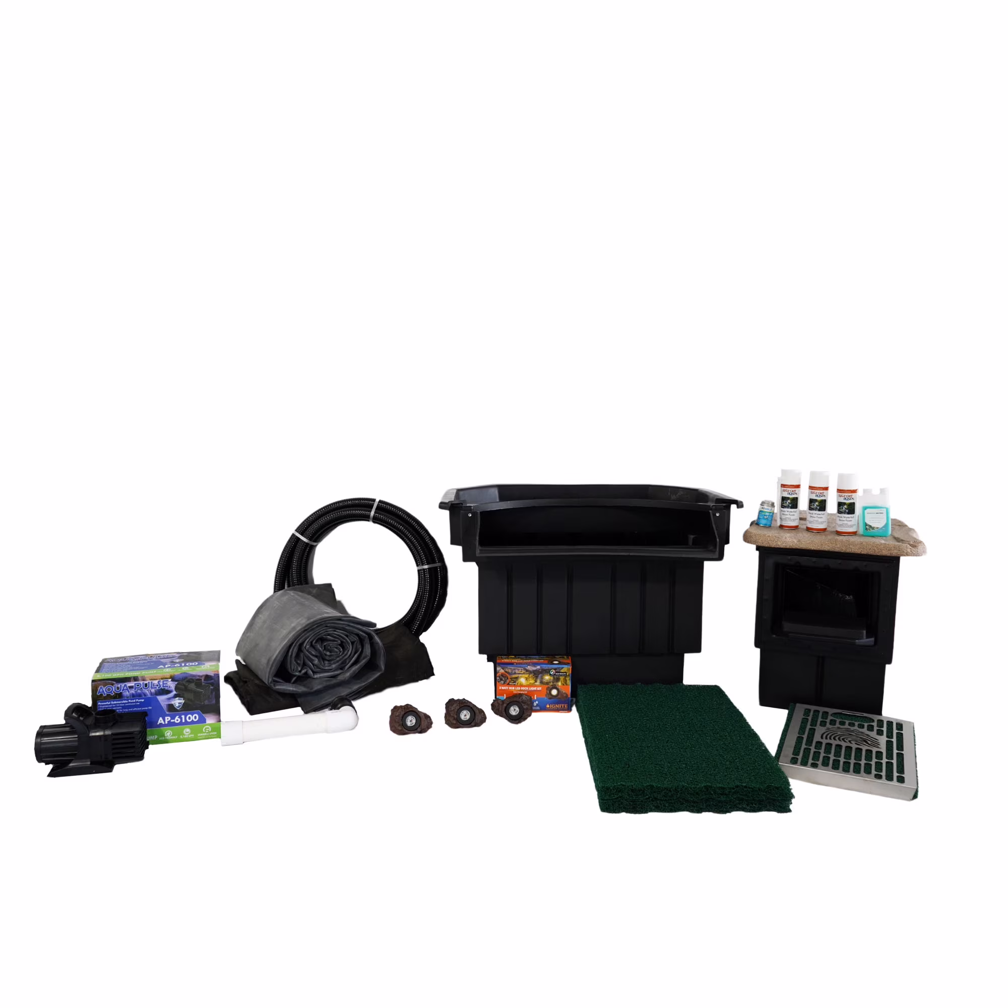 PondBuilder Elite 6100 EPDM Pond Kit, 30 ft. x 30 ft.