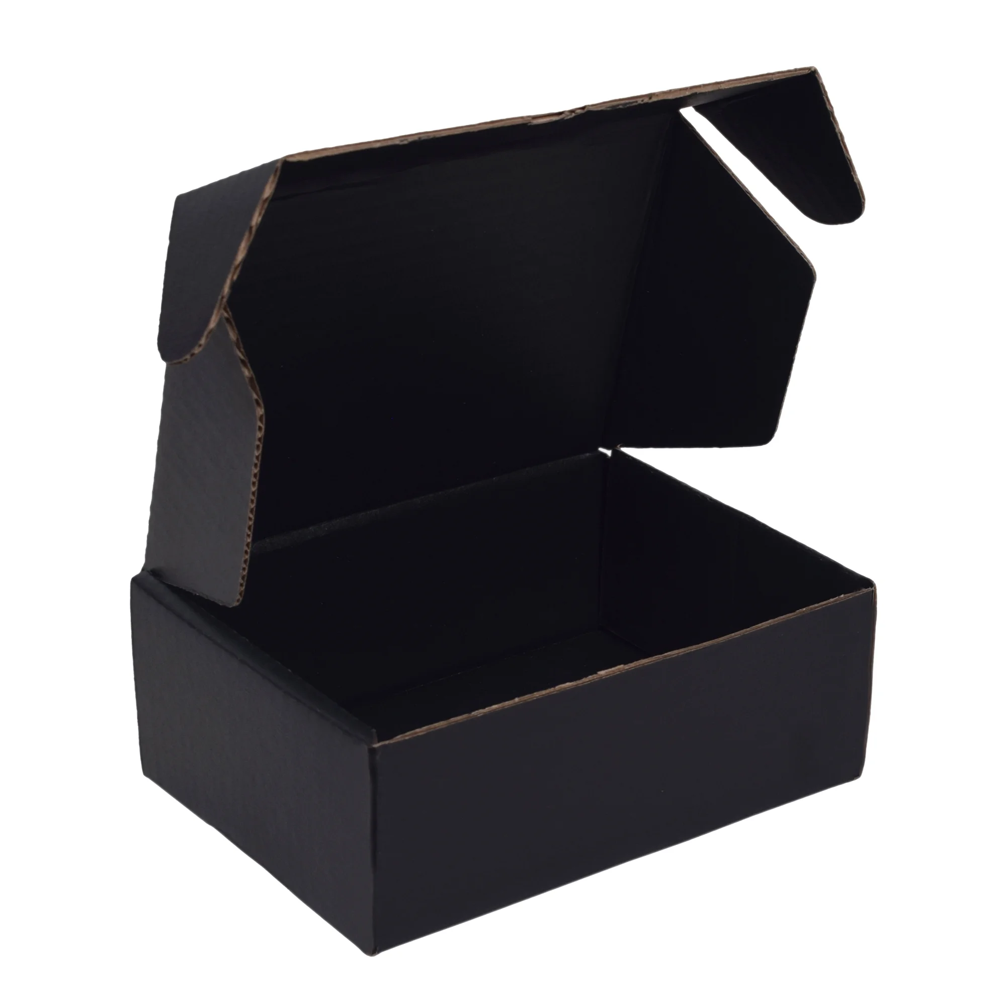 UCANPACK All Black Mailer Box 22 x 18 x 2.75" - 25 Pack Deluxe Mailer Boxes for Small Business Packaging Boxes - Made in USA Corrugated Shipping Boxes