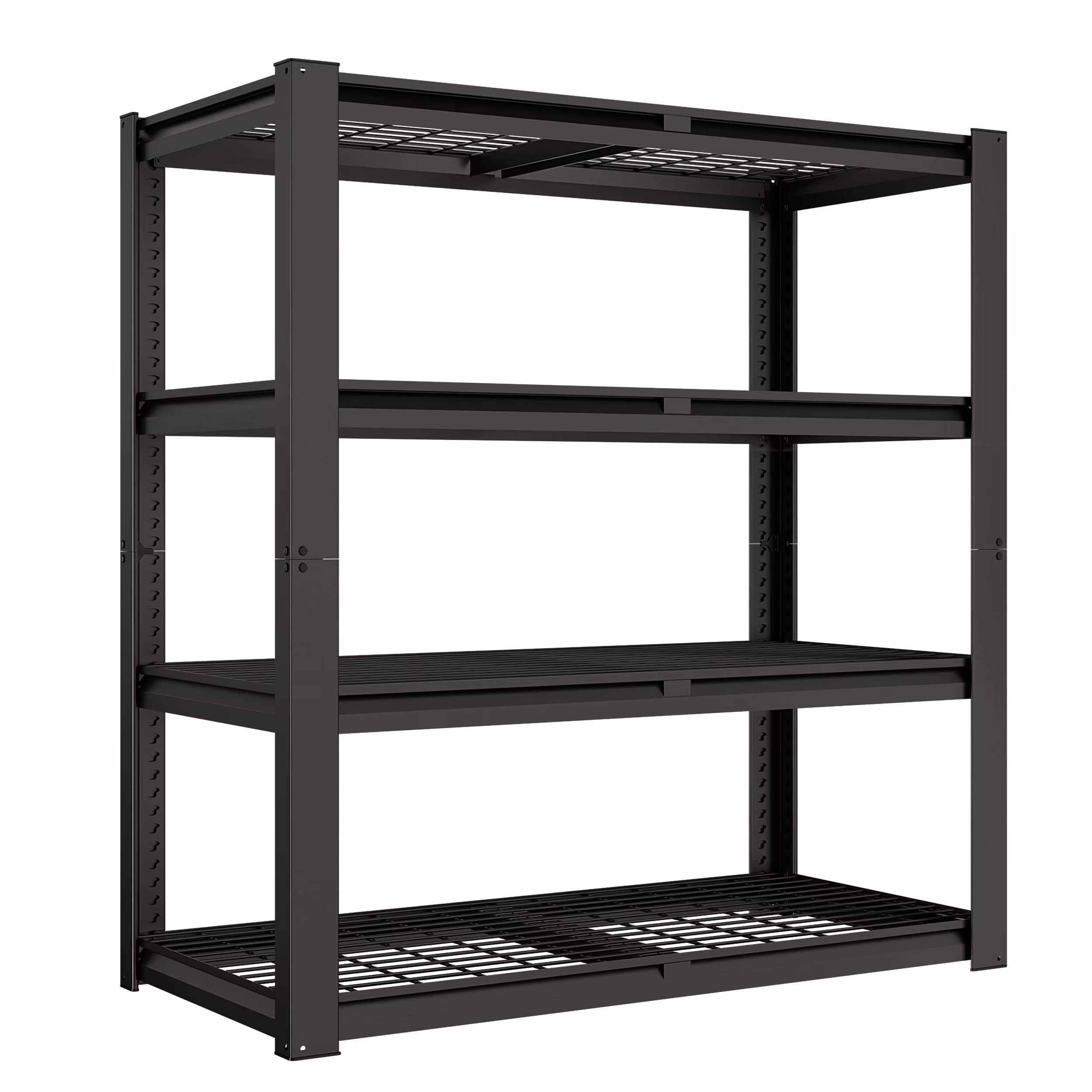 TrumanPick 2200LBS Metal Storage Shelves 40″W x 20″D x 59″H Garage Shelving Units Adjustable Storage Rack Heavy Duty Industrial Shelving