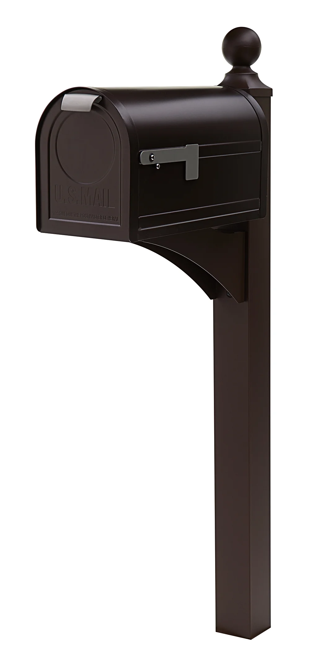 Solar Group LP000BZ0 10.8 x 4.2 in. Landover Decorative Mailbox Cross Arm Post - Bronze