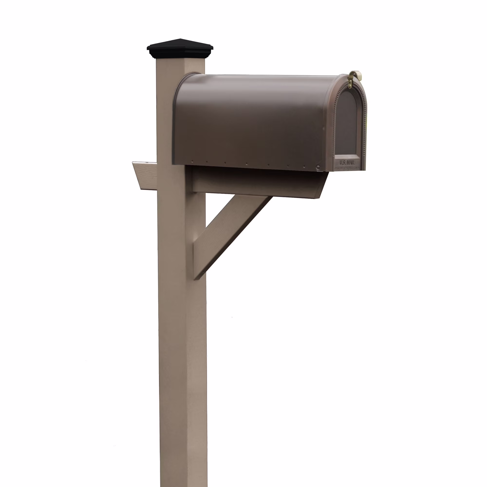 Highwood Hazleton Mailbox Post - In-Ground, 41" H, 4" x 4" Post