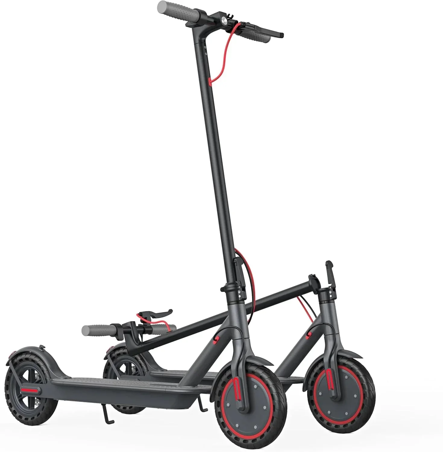 Roinside Electric Scooter, 8.5 in Solid Tires, 350W, 19 MPH, 21-23 Miles – UP12 Plus