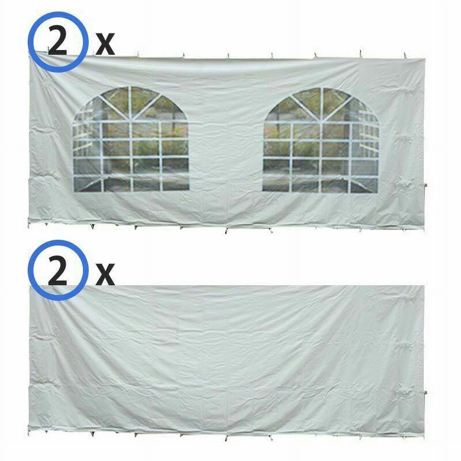 Party and Canopy Tent Premium Blockout Sidewall Kit, 20′ x 30′