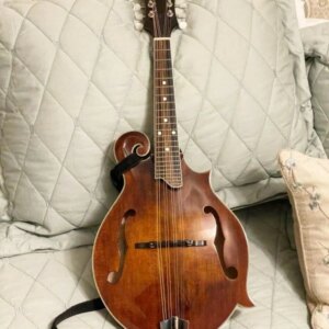 Eastman F-Style Mandolin, 8 Strings, Brown, With Hard Case - MD515