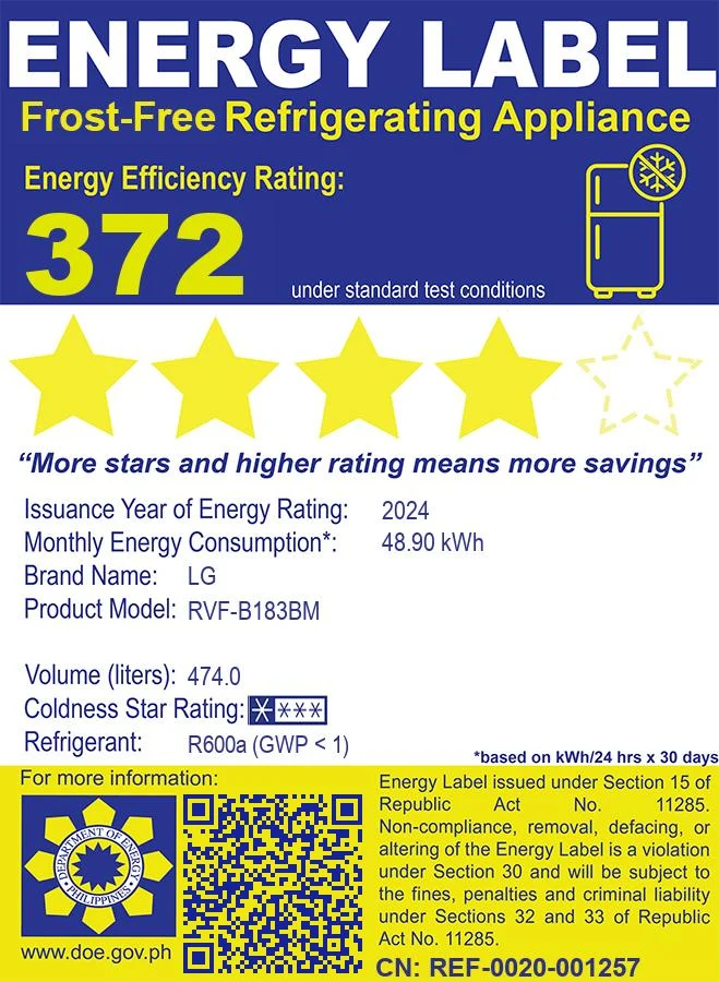18.3 Cu. Ft. French Door Refrigerator Inverter