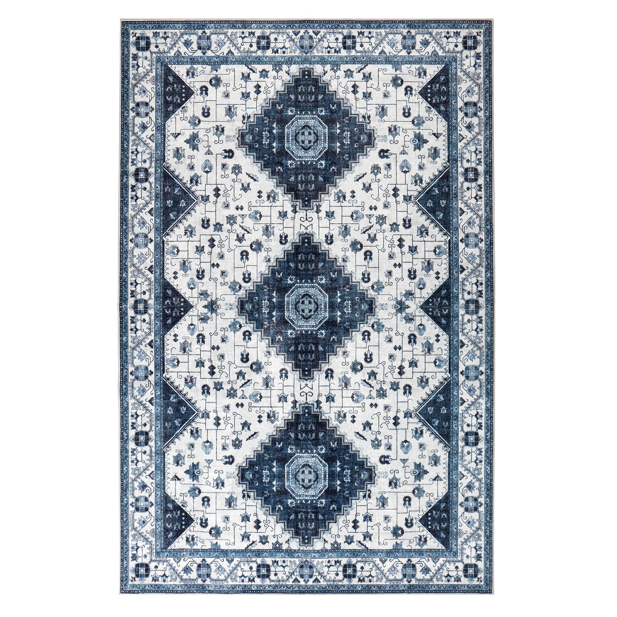 Wyatt & Ash Washable Indoor Area Rug, Cyrus 7'10' x 10'