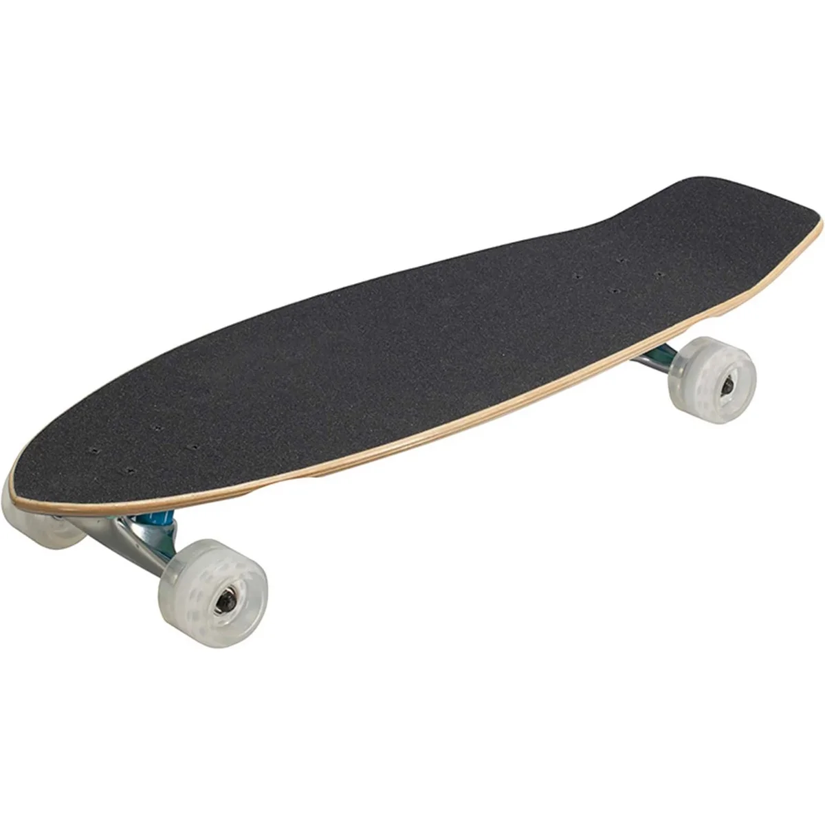 Kryptonics Super Fat Cruiser Complete Skateboard ("30.5'' x 9.75'') - Blue-Fish