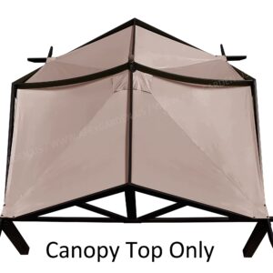 APEX GARDEN Replacement Canopy Top for 10' x 10' Gazebo #GF-12S039B/GF-9A037X