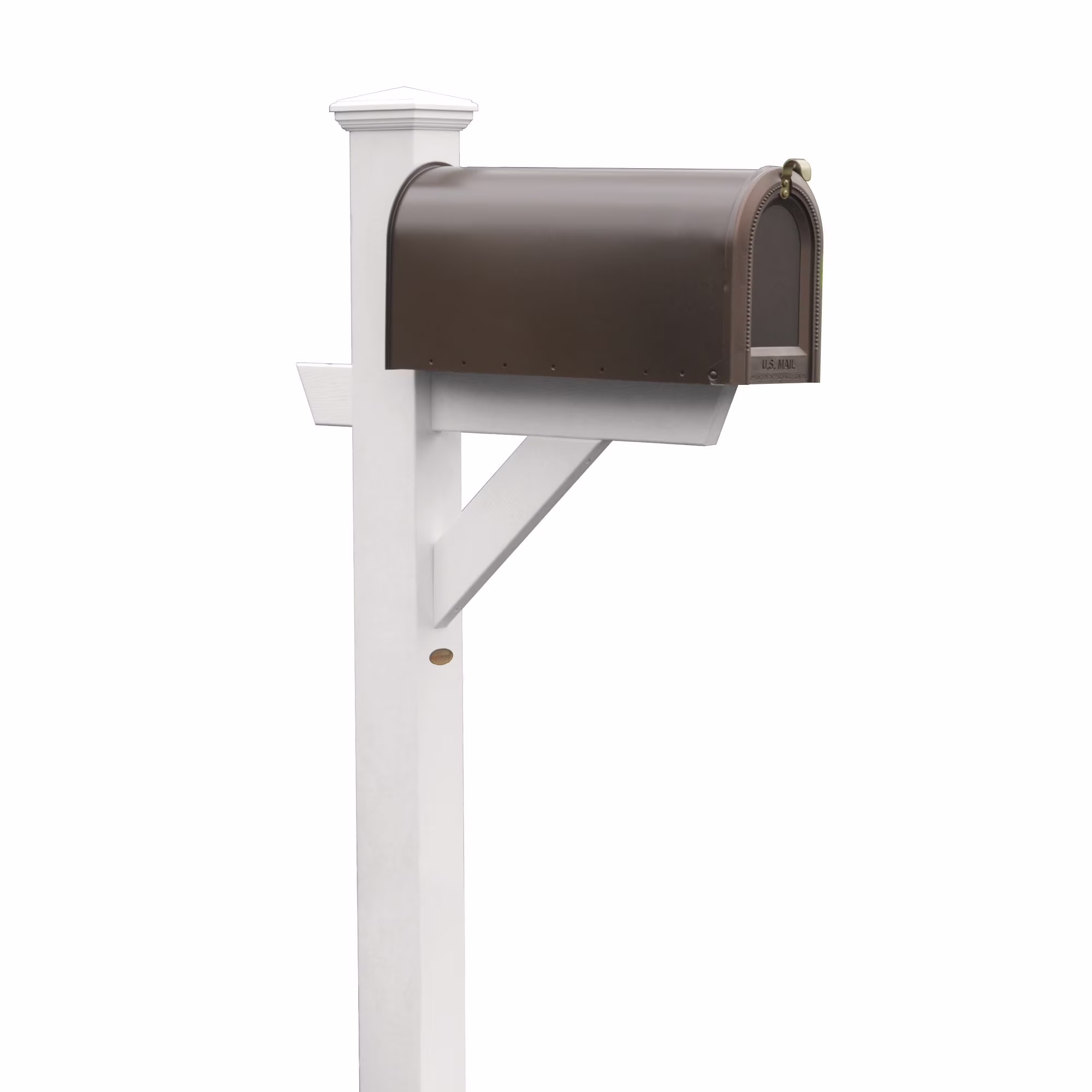 Highwood Hazleton Mailbox Post – In-Ground, 41″ H, 4″ x 4″ Post