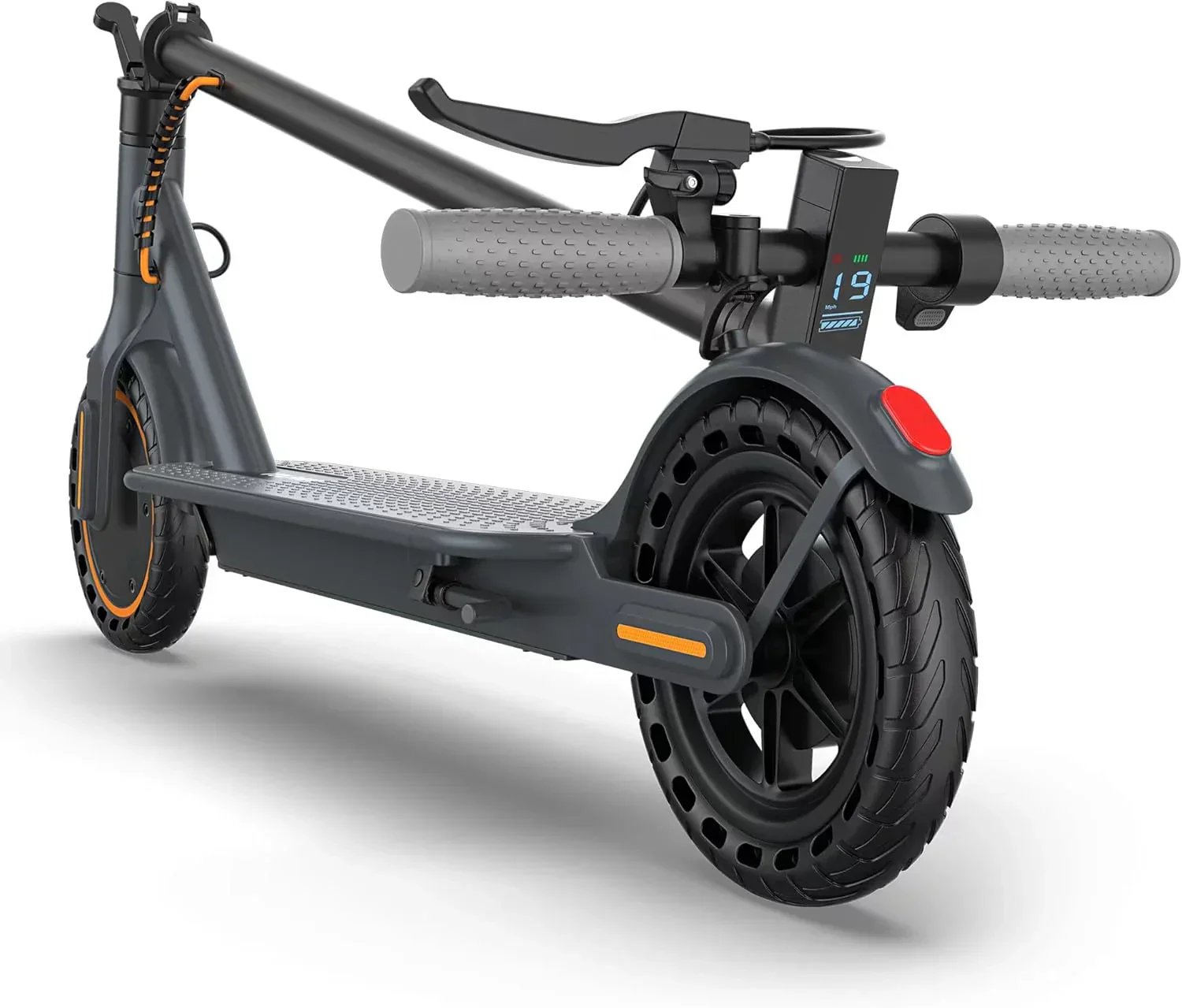 Electric Scooter 350W/500W Powerful Motor 8.5"/10" Solid Tires 19/22Mph 28/21/12 Miles Range