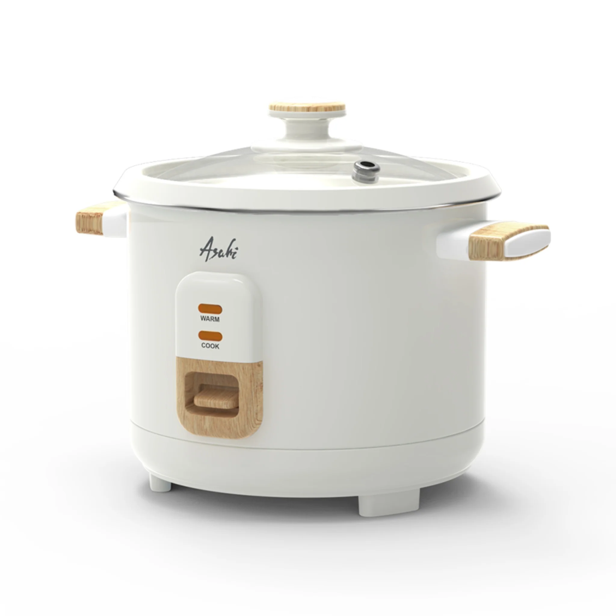 Rice Cooker Steam Cooking with Convenient Keep-Warm Function