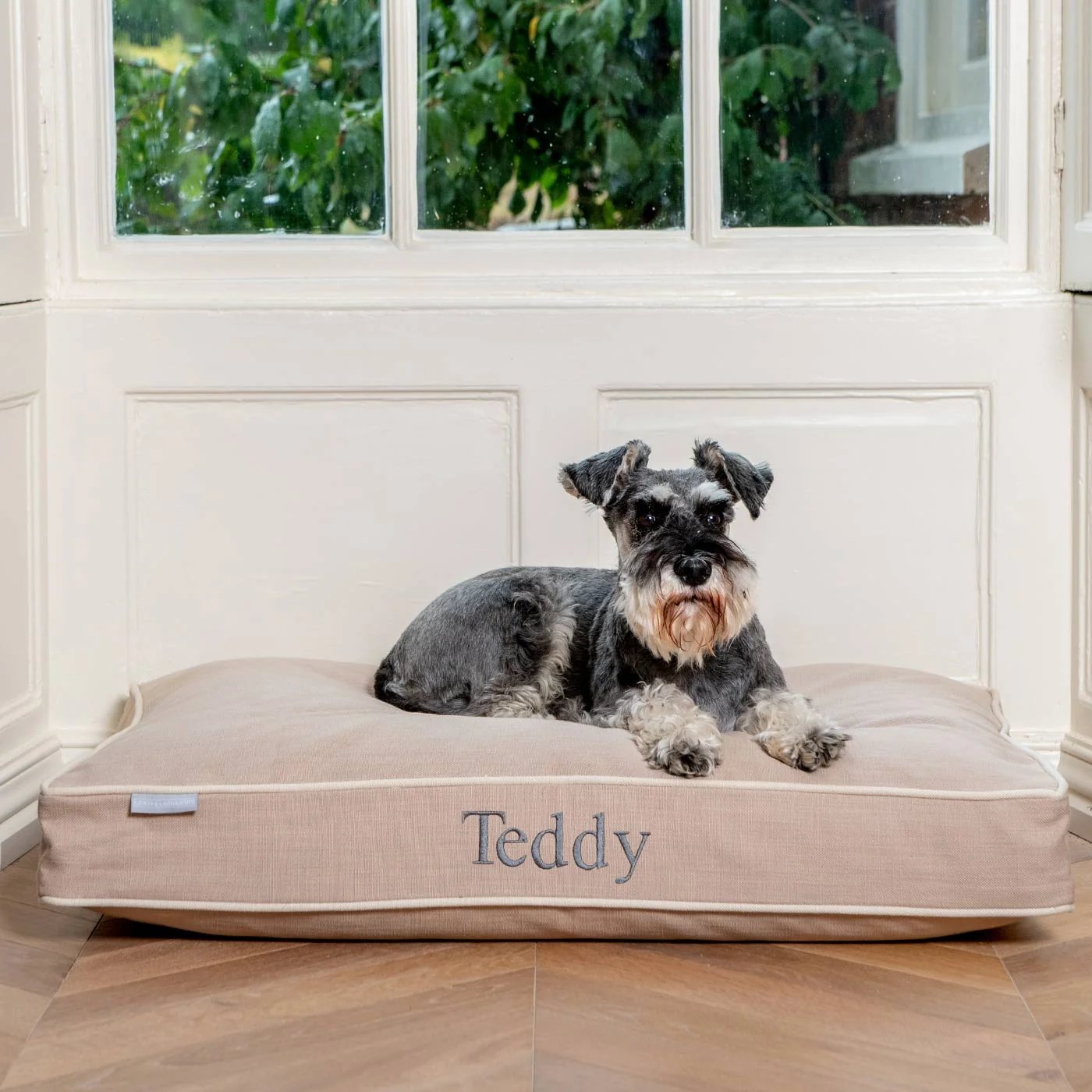 Dog Cushion in Savanna Oatmeal