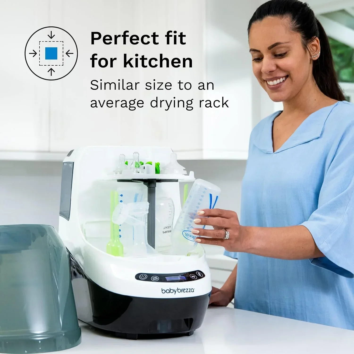 Bottle Washer Pro Baby Bottle Washer Sterilizer Dryer All in One Machine Cleans Bottles