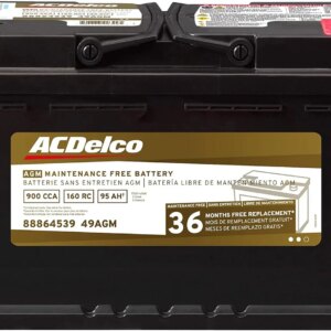 ACDelco Gold BCI Group 49 Battery, 13.9 x 6.9 x 7.5 in - 49AGM