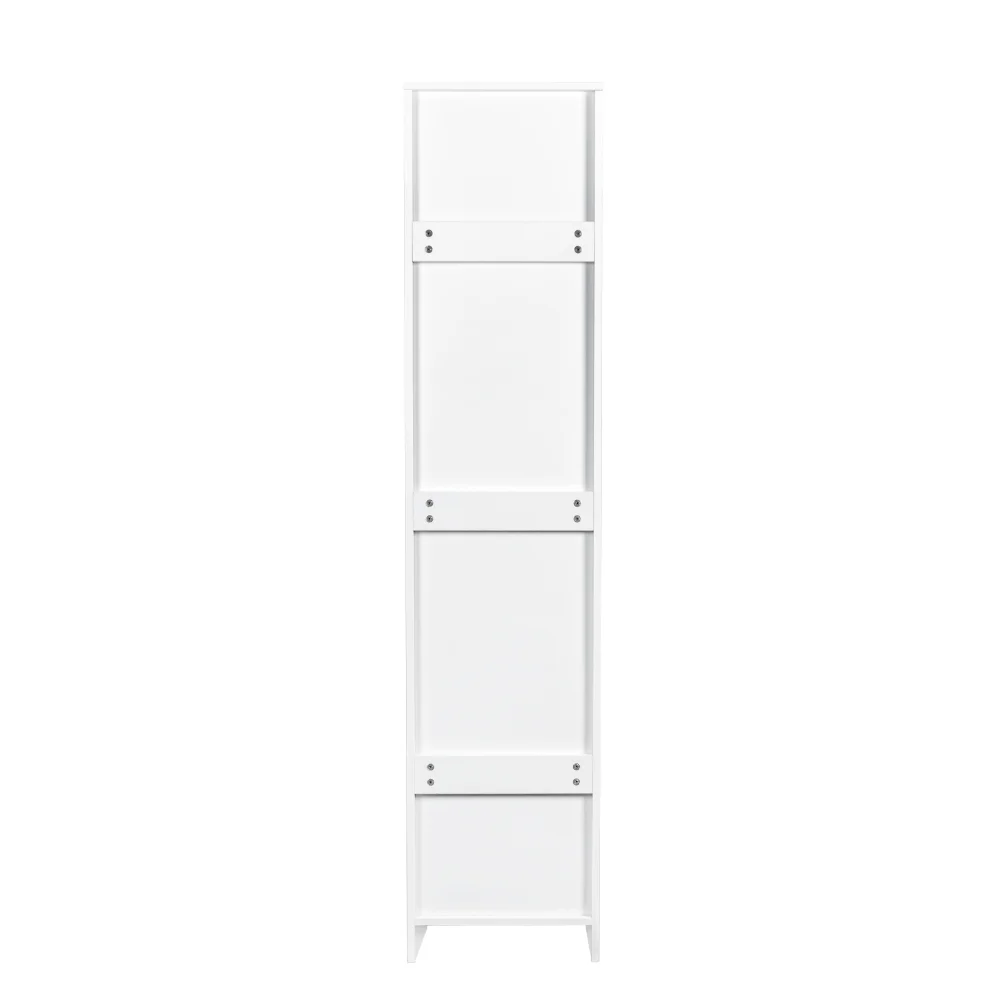 Stackable Wall Cabinet,Hanging Wall Mount Storage Cabinet with Adjustable Shelves and Doors,Sideboard Buffet Cupboard,Console Table,White Wood Finish,11.81 "D x 31.50"W x 29.92 "H