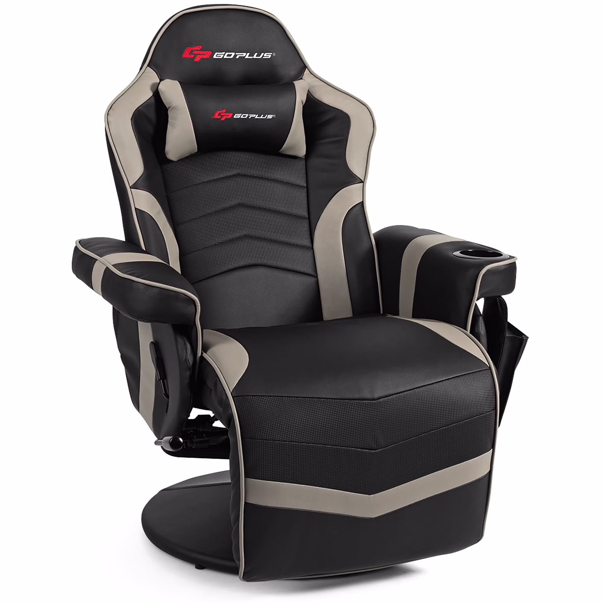 Massage Gaming Chair Racing Style Gaming Recliner Blue