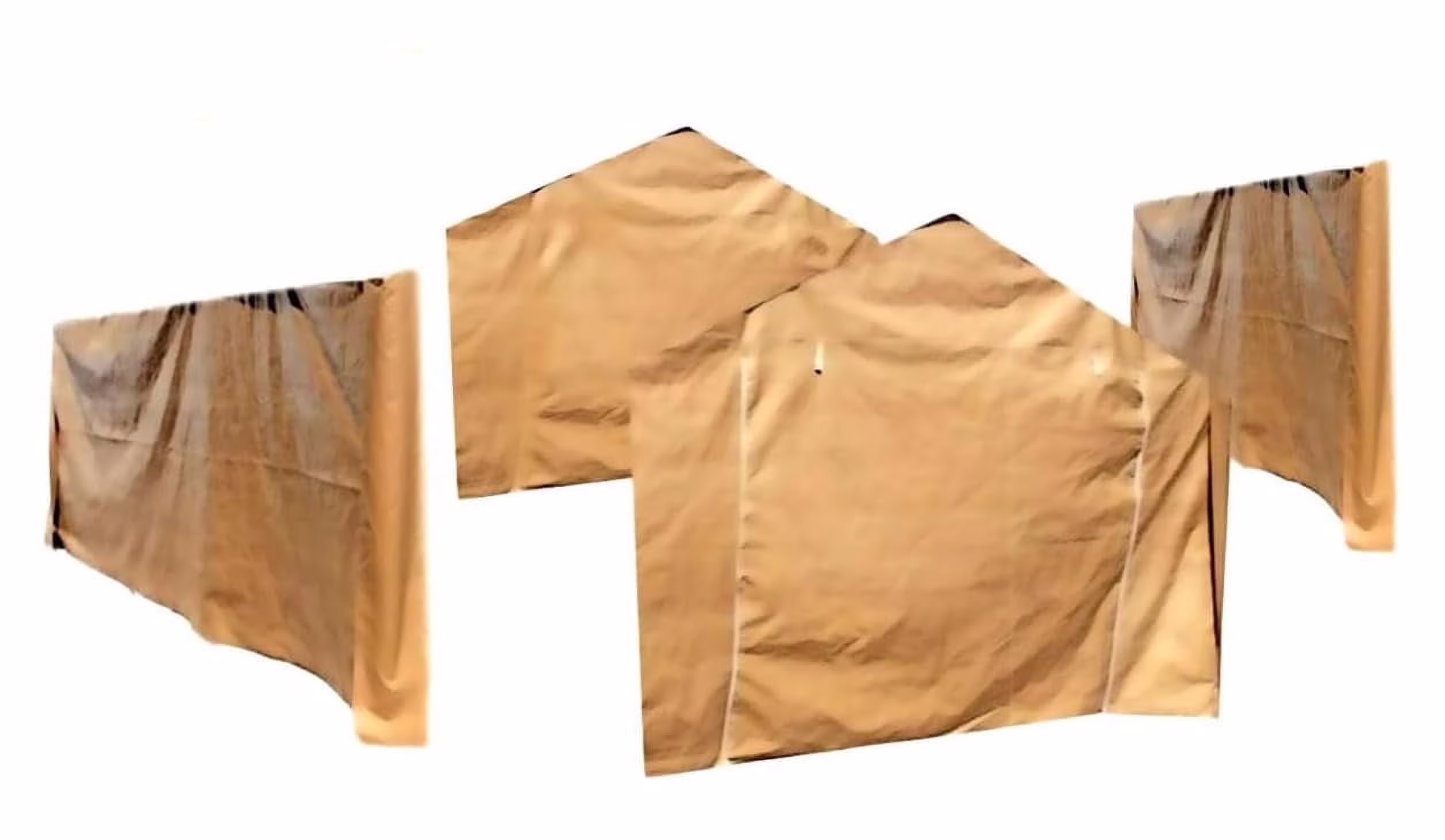 Day Star Shades 10 x 20 Outdoor Canopy Sidewalls 4 PC Set, Beige