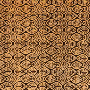 Ahgly Company Indoor Rectangle Abstract Orange Modern Area Rugs, 2' x 3'