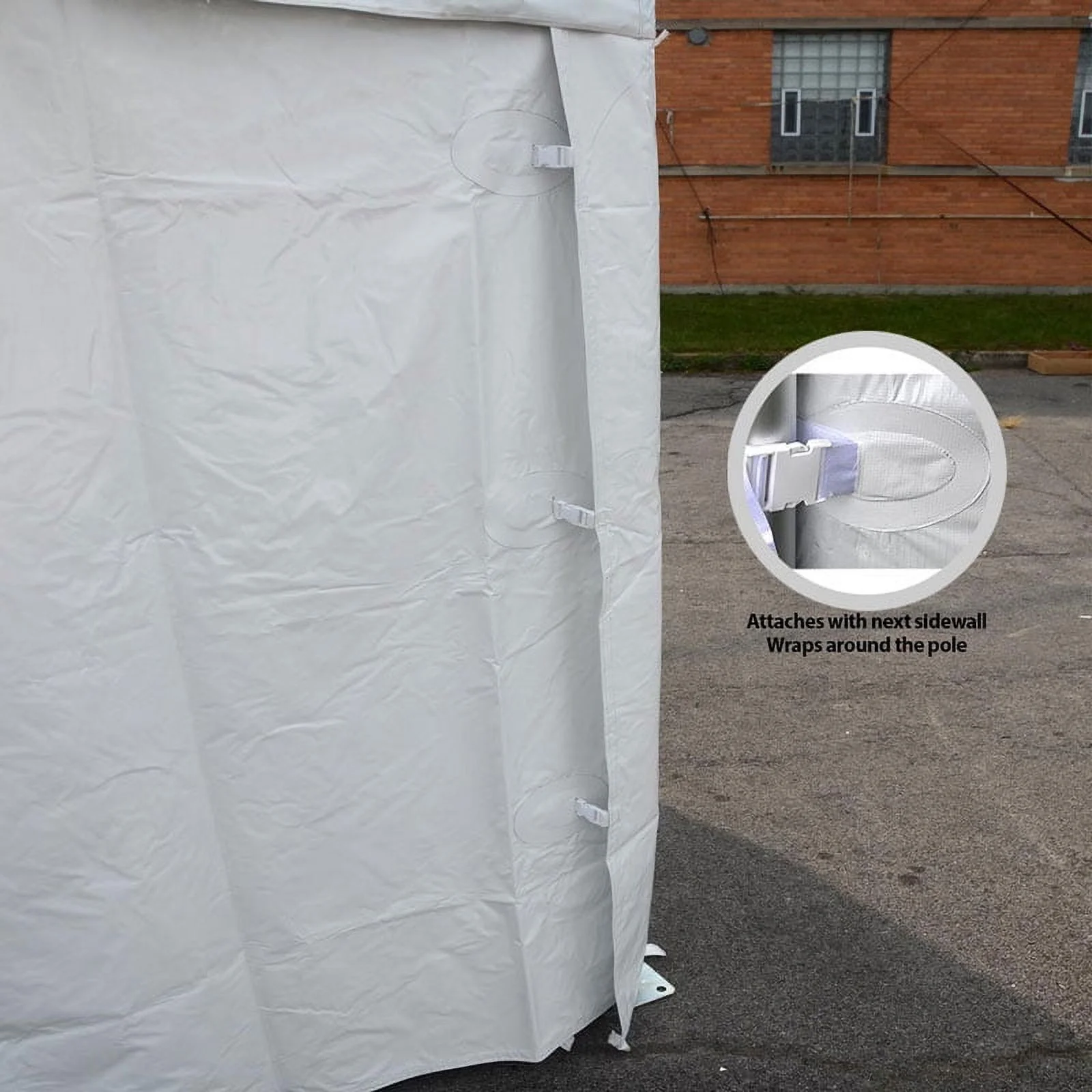 TentandTable High Peak Frame Sidewall Kit, 10 ft x 20 ft