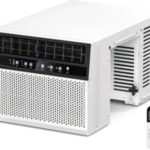 Antarctic Star 12,000 BTU U-Shaped Window Air Conditioner Unit Cools up to 550 Sq.Ft. with 6 Modes 24H Timer, Ultra Quiet Window AC Units