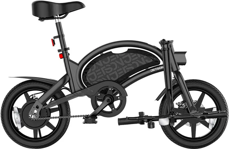 Jetson Bolt Pro 2025 Electric Bike, 30-Mile Range, 15.5 mph, Matte Black