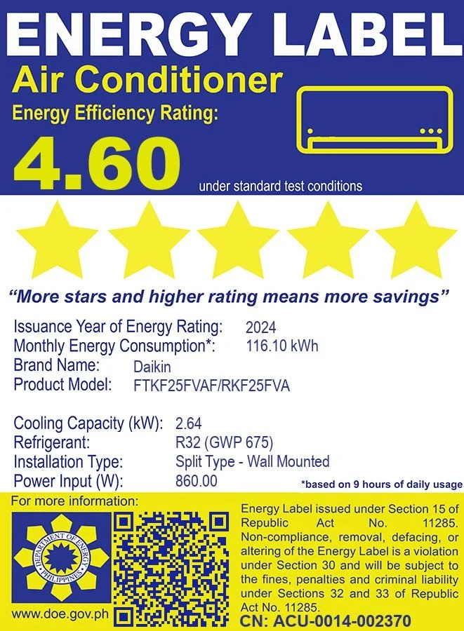 1 HP Split Air Conditioner Inverter AI Features with Efficient Airflow