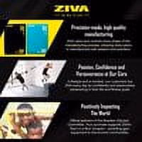 ZIVA 3-in-1 Plyometric Box - High Density PE Foam with No-Slip PVC Cover - Box Jump Exercise Equipment for Workout, Crossfit Training, and Step Exercises (20"x 24"x 30") - Black
