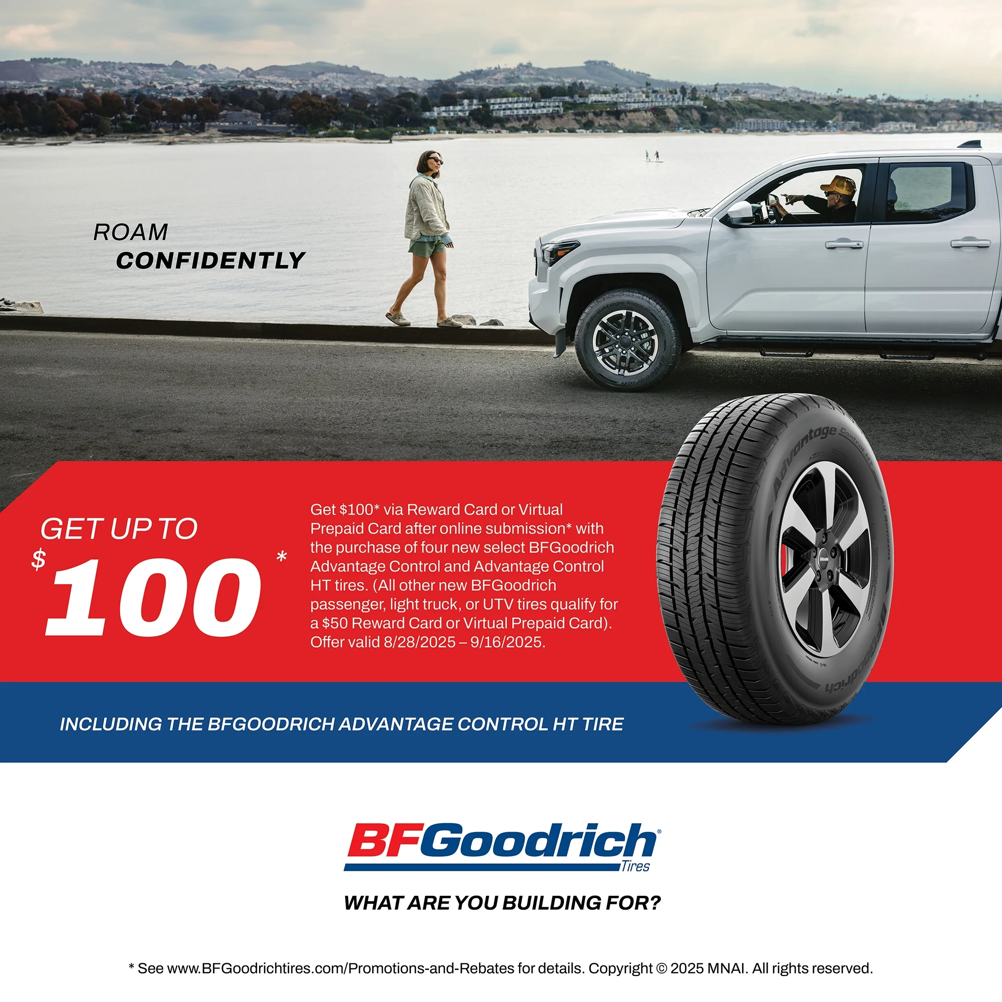 BFGoodrich Radial T/A All – Season P225/70R14 98S Tire