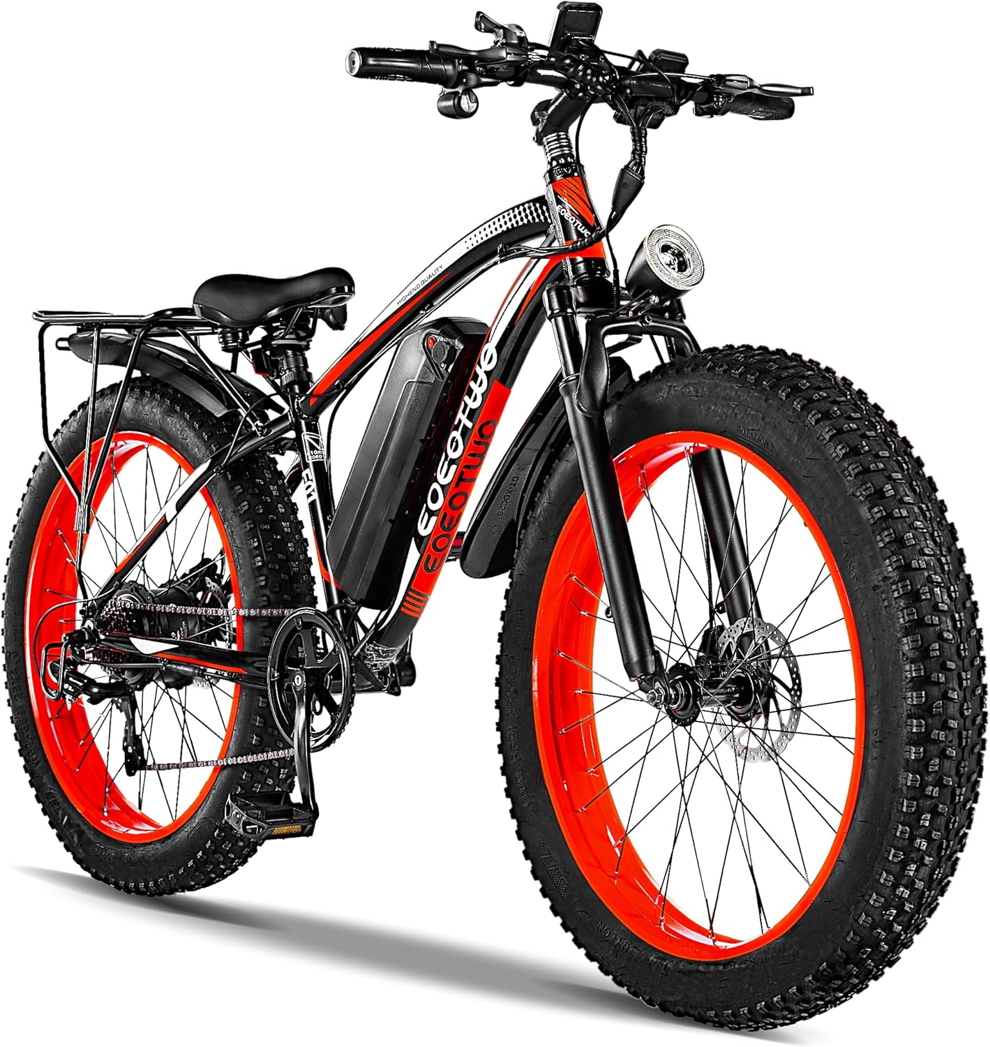 Electric Bike for Adults,1500W Peak Motor E Bikes, 26″ Fat Tire Electric Mountain Bike