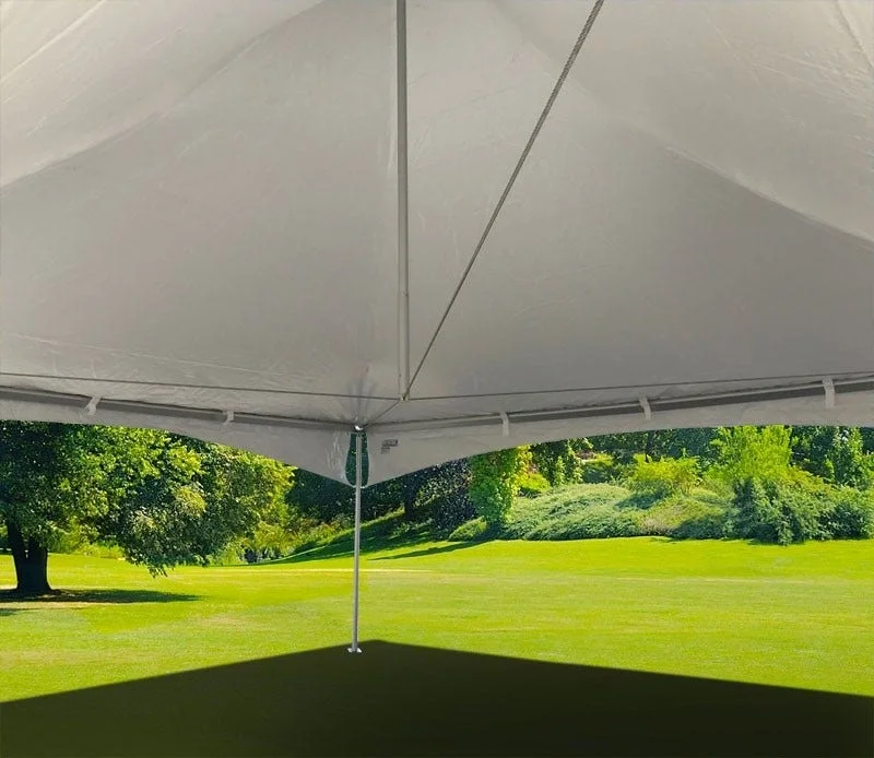 TentandTable High Peak Frame Outdoor Canopy Tent, White, 30 ft x 30 ft
