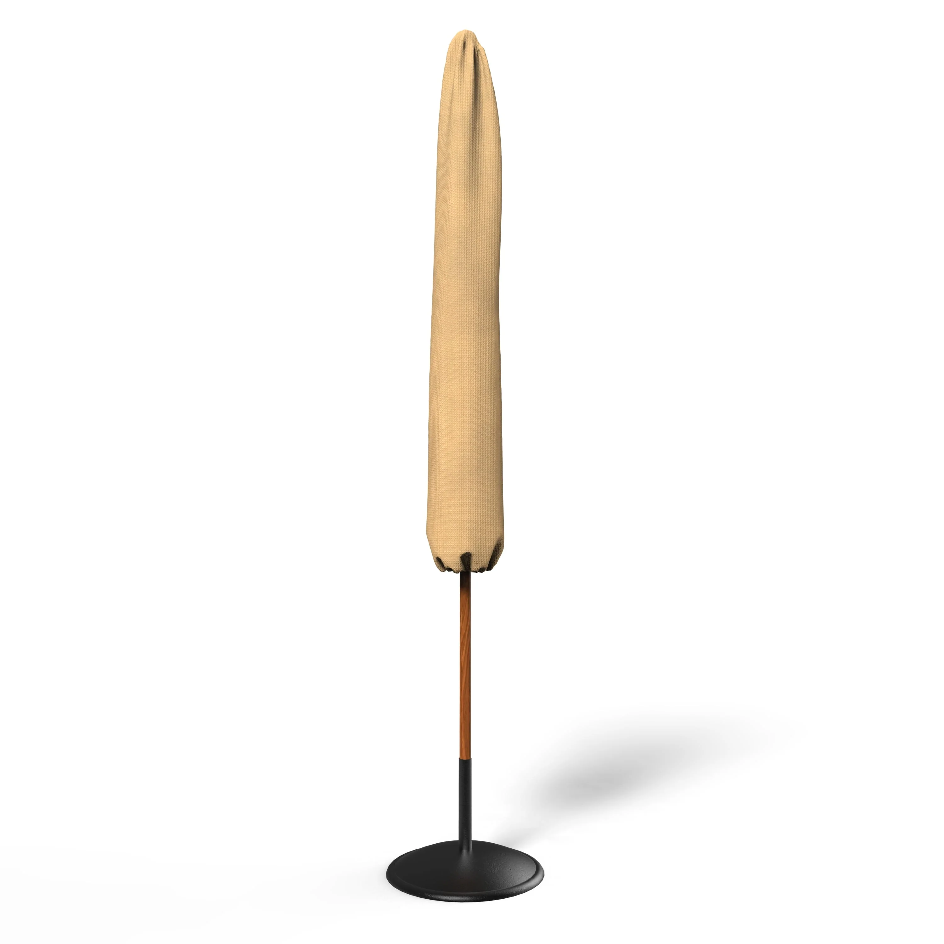 Budge 14″ Dia. x 71″ H Beige Patio Umbrella Cover, All-Seasons