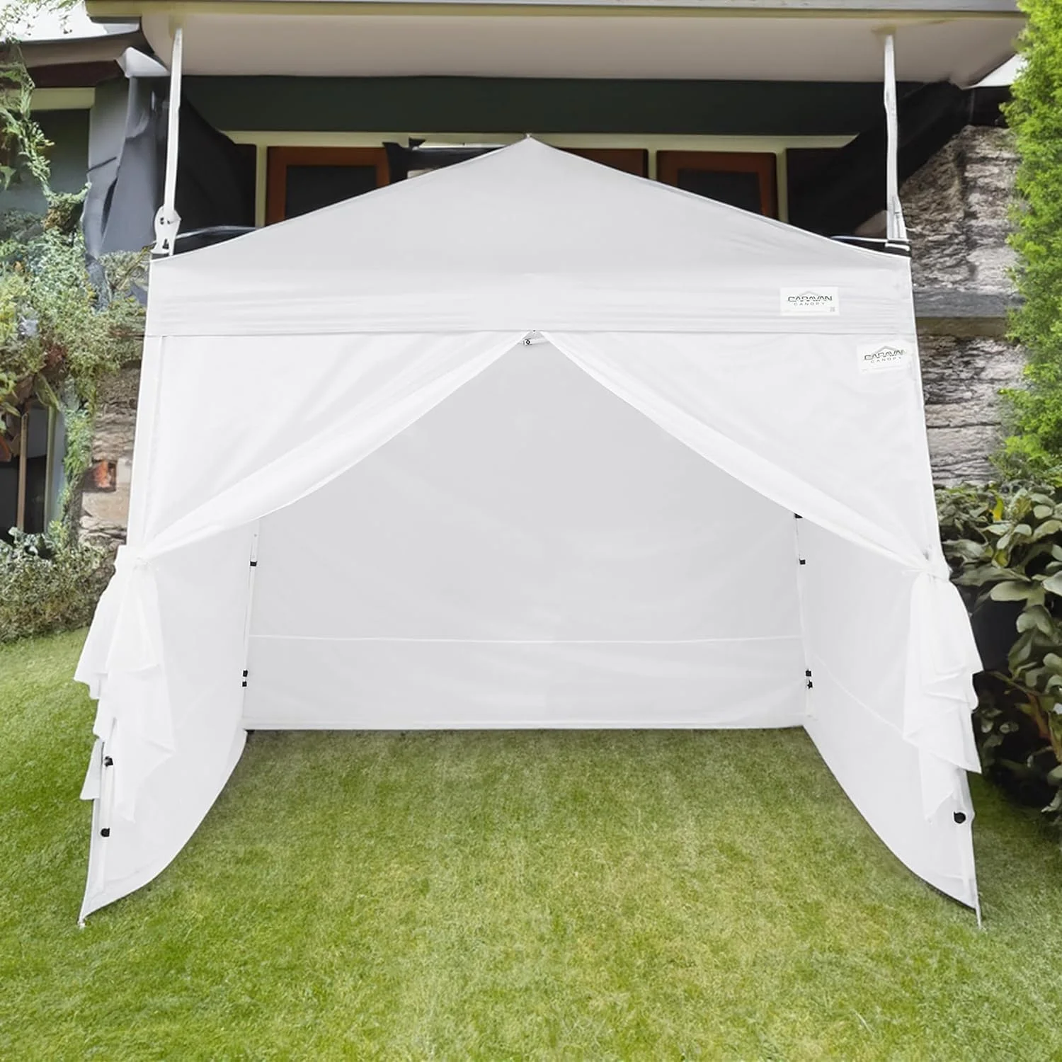 Canopy V-Series 10 x 10 Foot Tent Sidewalls, White (Sidewalls Only)