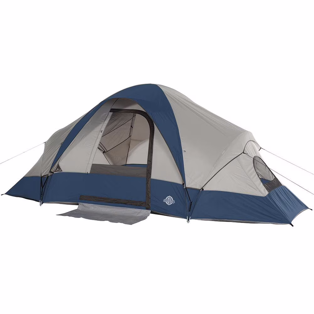 Guidesman Mighty Oak 2-Room 8-Person 8′ x 16′ Cabin Tent