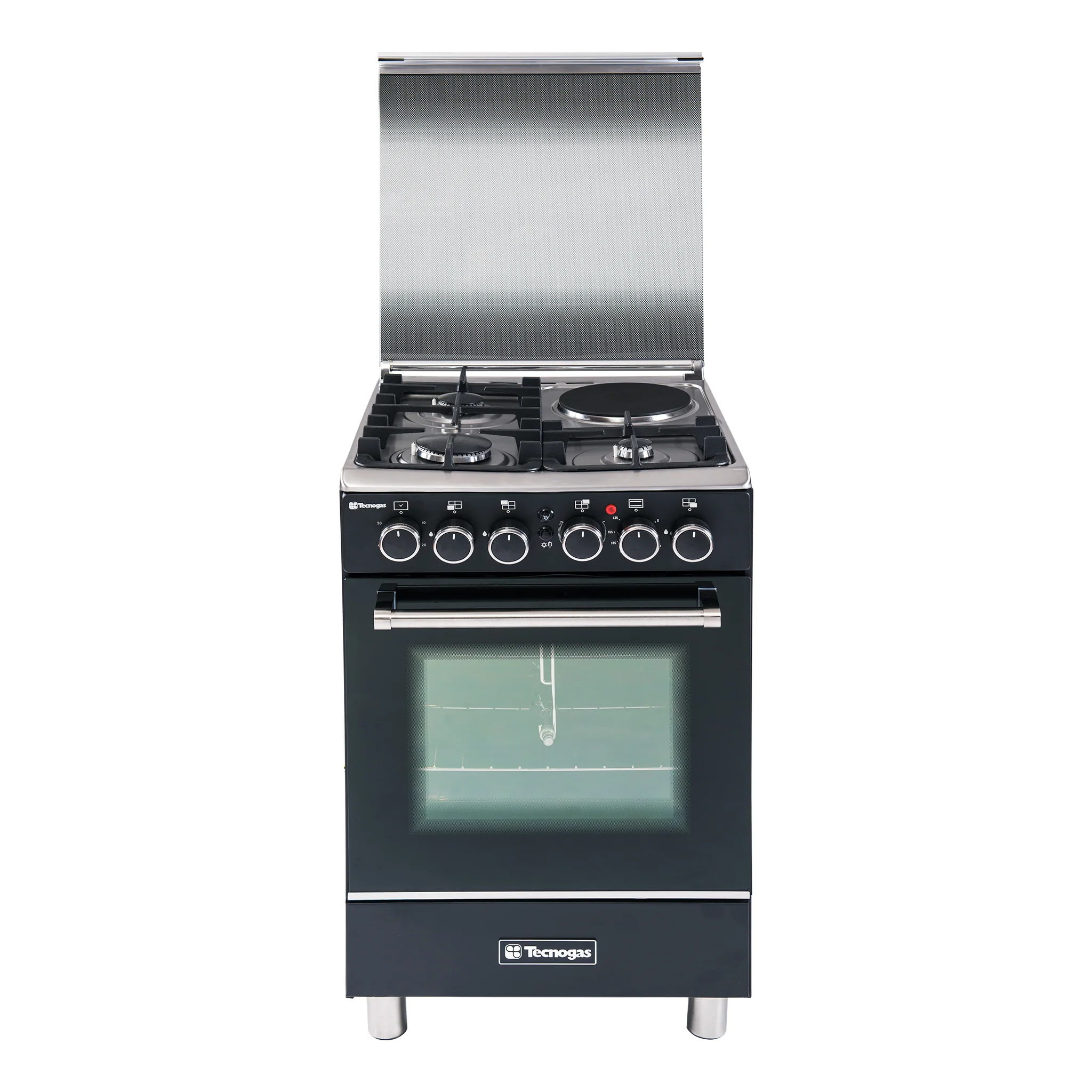 Gas Range with Practical Kitchen Design