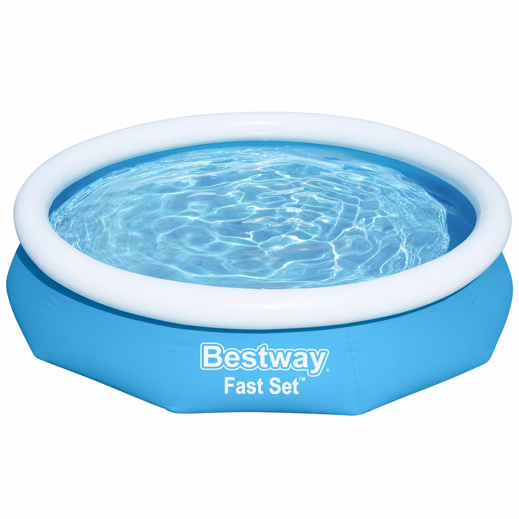Bestway Fast Set 10 x 26 Round Inflatable Pool Set