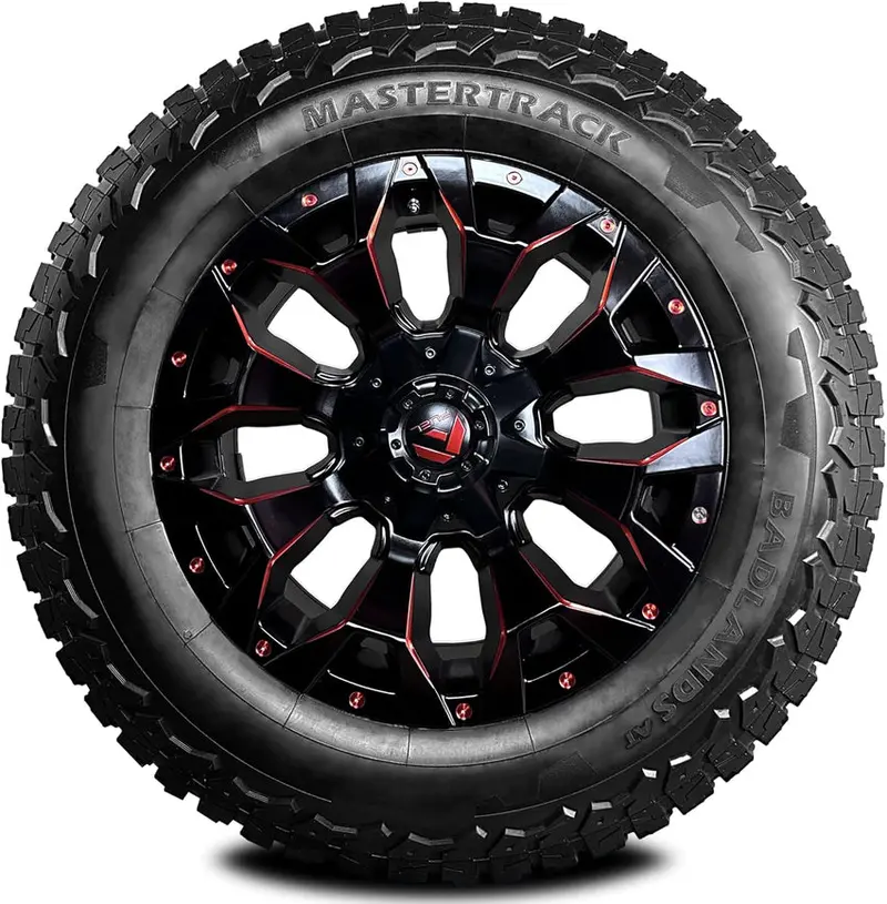 Mastertrack All-Terrain SUV Tires 265/70R17 115T, Set Of 4 - BADLANDS AT